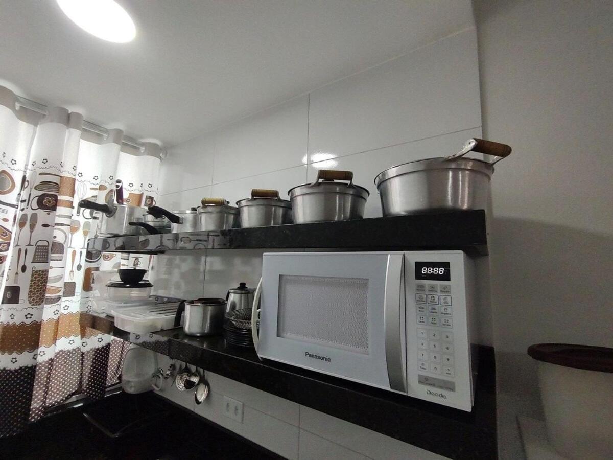 Kit Net Na Praia Grande Ubatuba 200 Metros Do Mar Zewnętrze zdjęcie